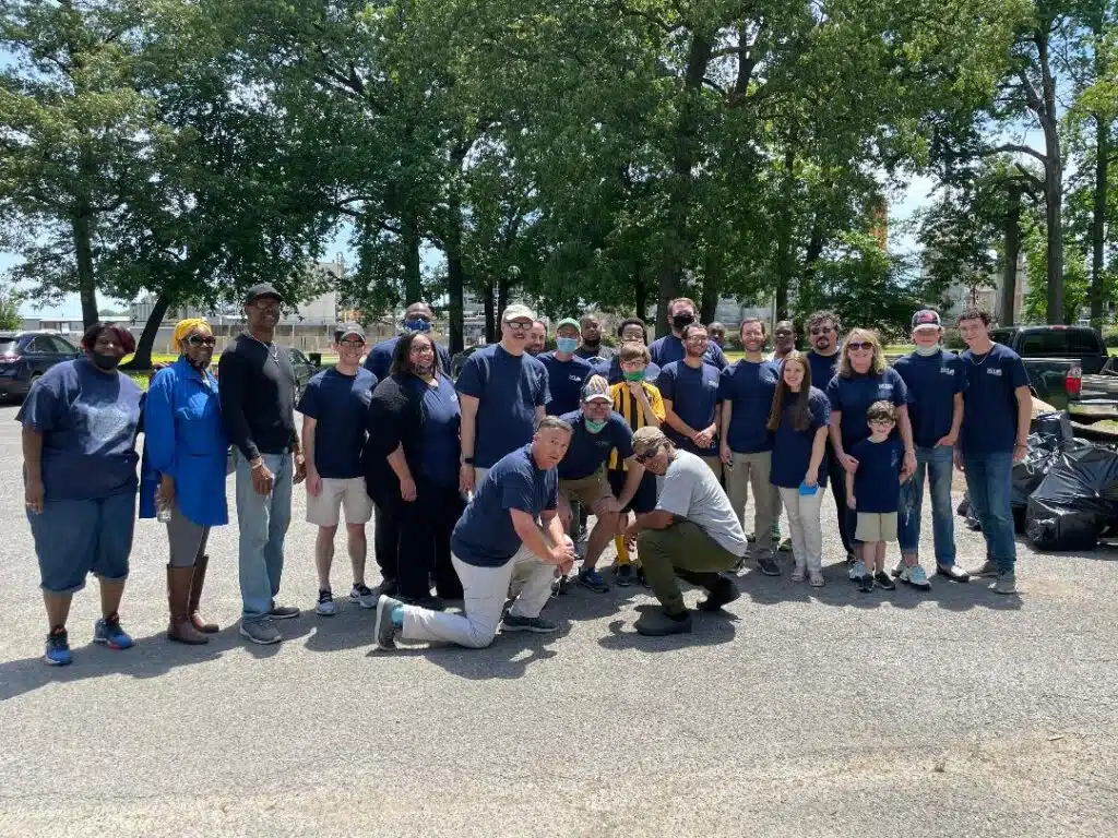 NST group photo at Douglass community centre