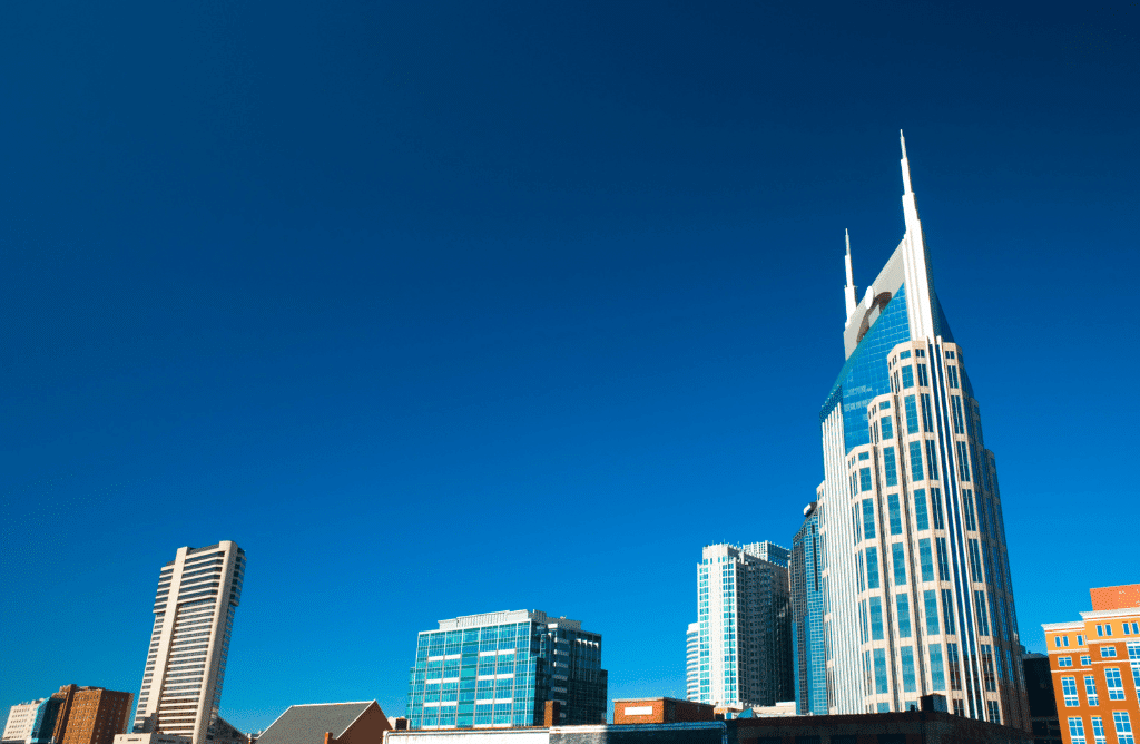 Nashville Skyline view