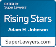 Rising stars batch from super lawyers for Attorney Adam H. Johnson