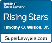 Rising stars batch from super lawyers for Attorney Timothy O. Wilson