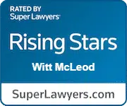 Rising stars batch from super lawyers for Attorney Witt McLeod