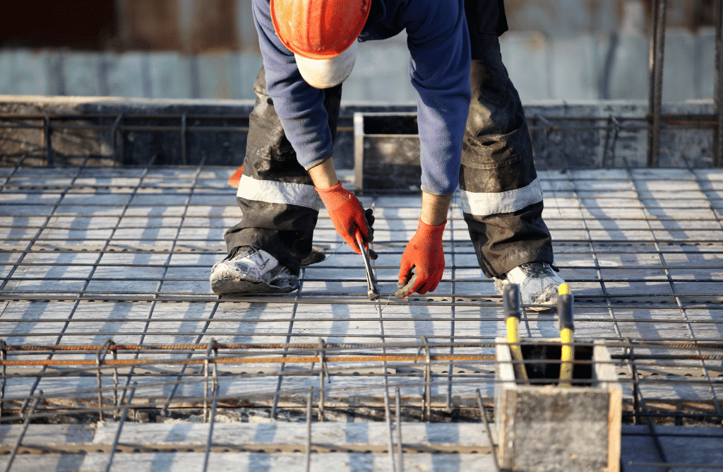 A construction site in Memphis