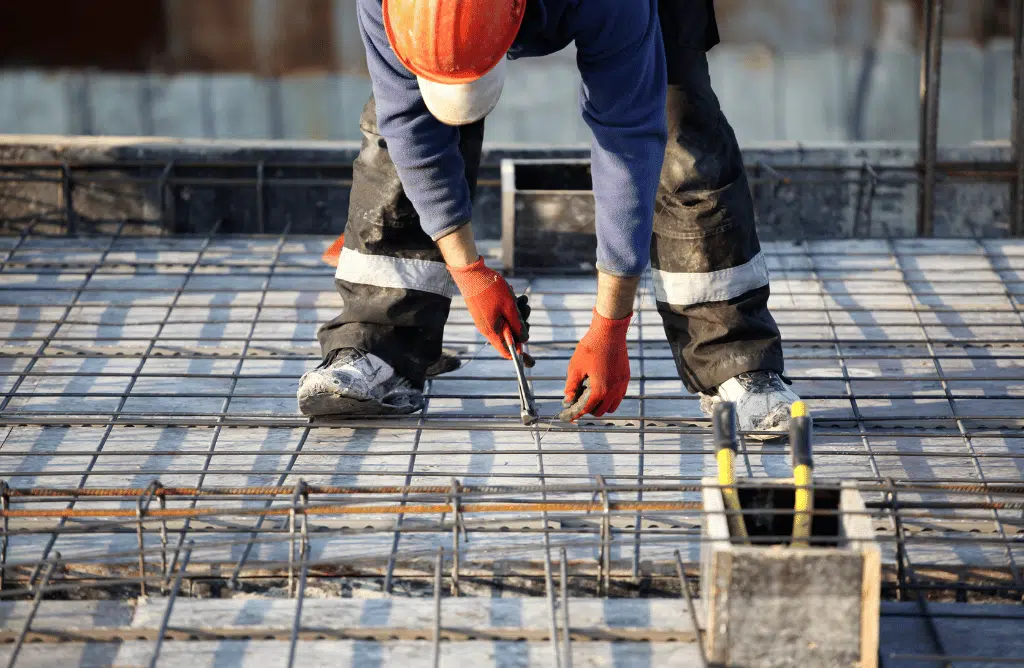 A construction site in Memphis