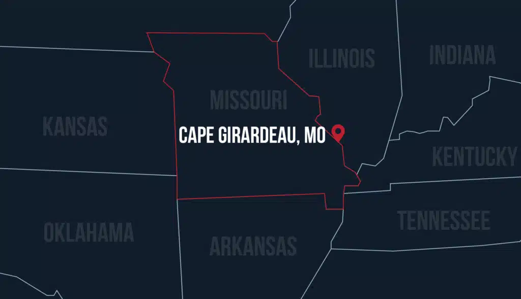 cape girardeau office location map