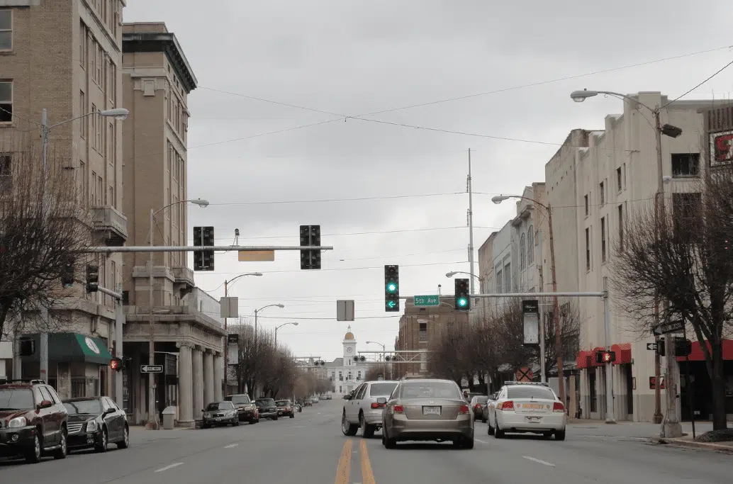 pine bluff roadway