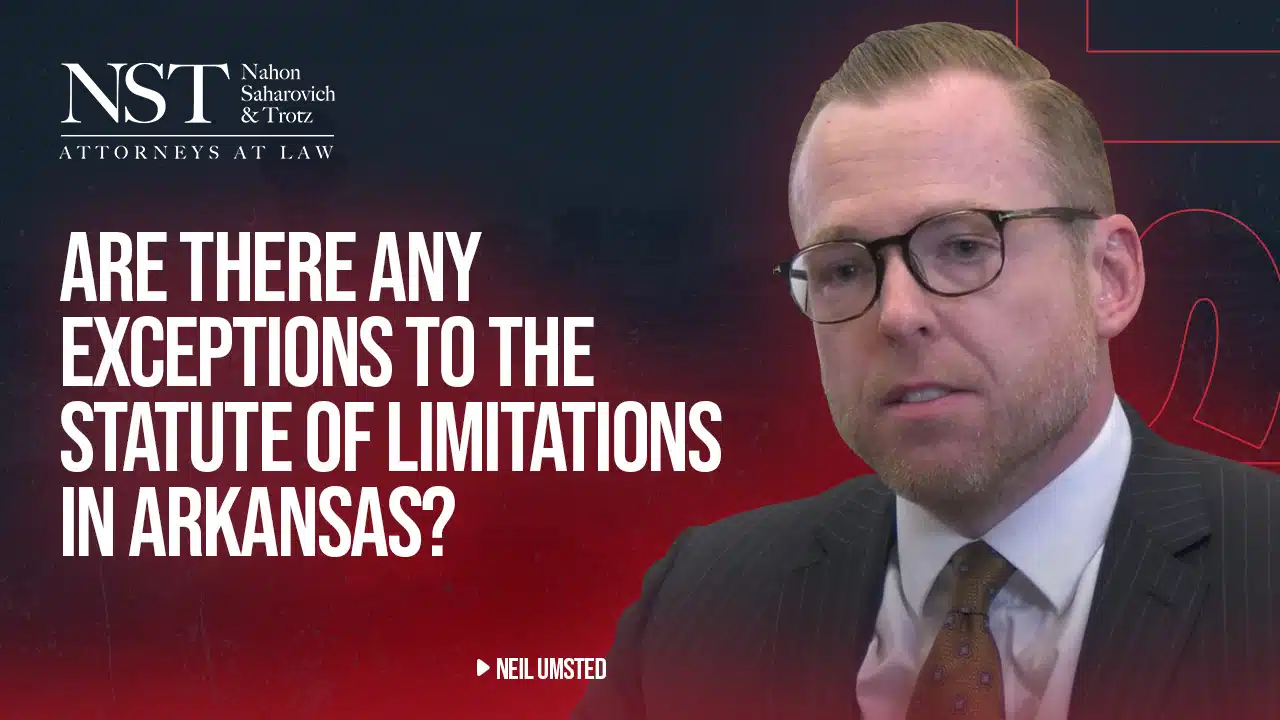 exceptions to Arkansas statutes of limitations