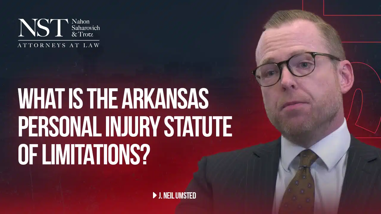 ARKANSAS PERSONAL INJURY STATUTE OF LIMITATIONS